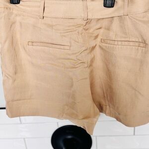 Express Women’s Tan Flat Front Shorts